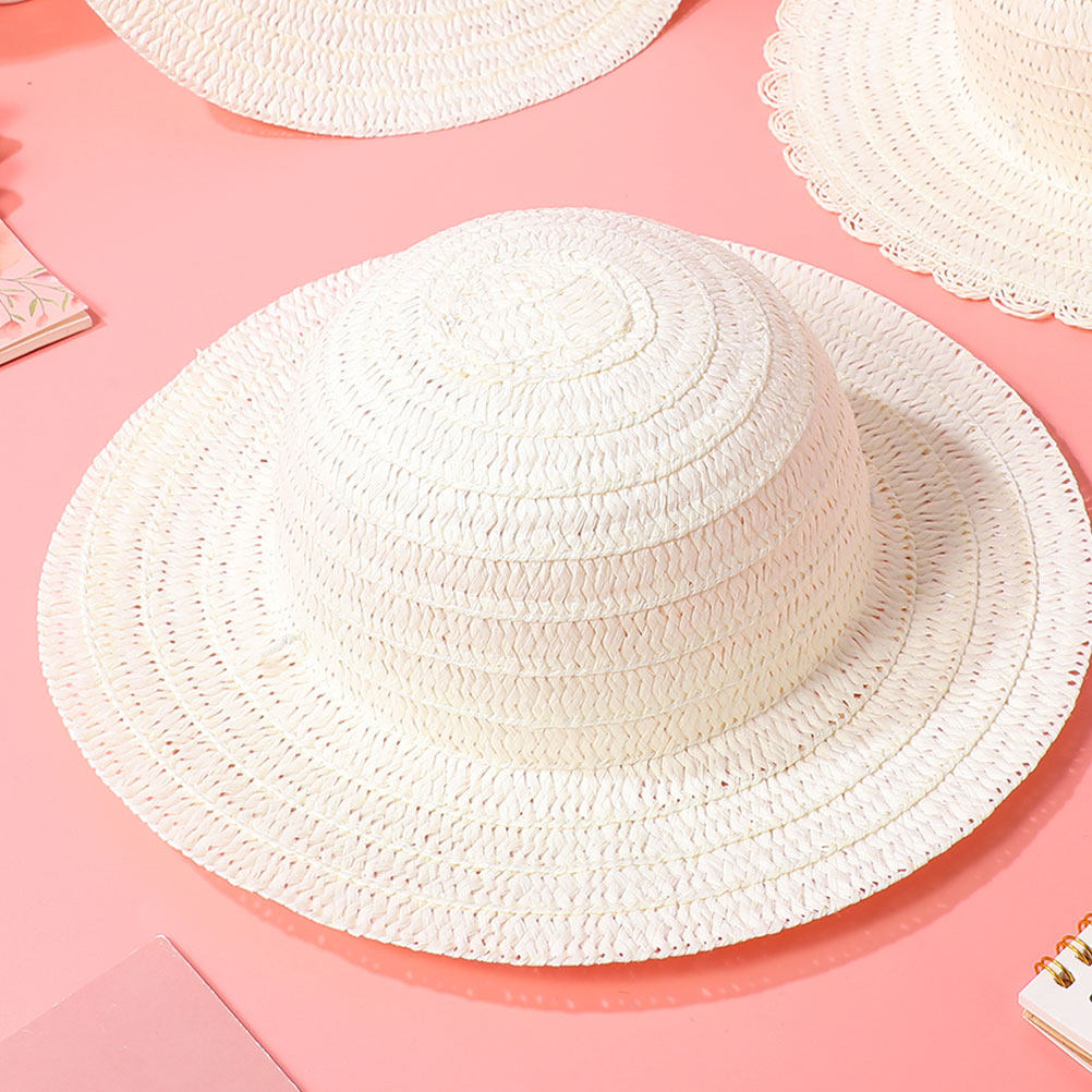 8pcs Kids Diy Straw Hats Creat - огляд і ціна Kids Outdoor Activities
