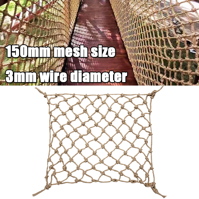 1Pc Retro Hemp Rope Net Perfec - огляд і ціна Kids Outdoor Net