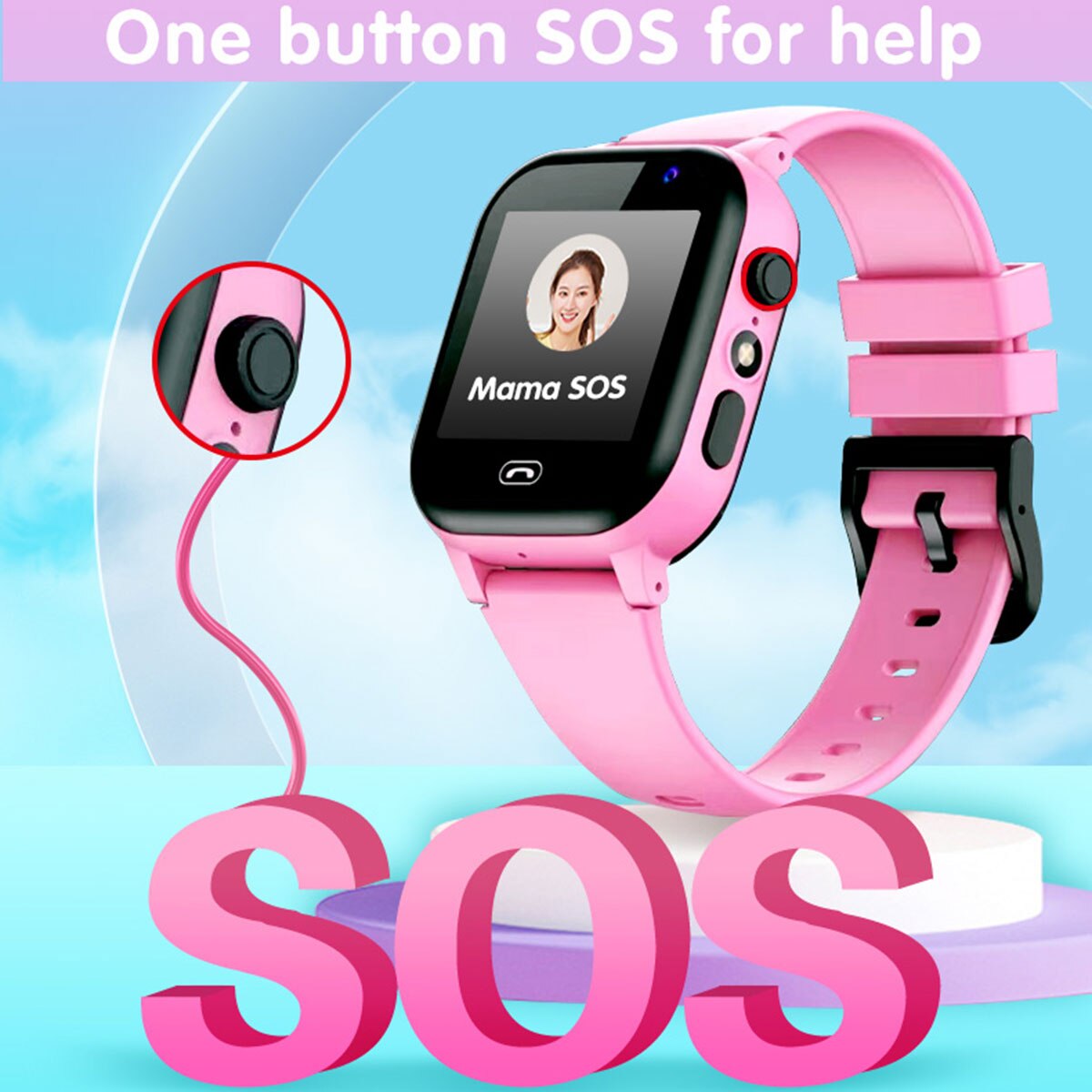 Kids Smart Watch SOS Call Outd - огляд і ціна Kids Outdoor Music