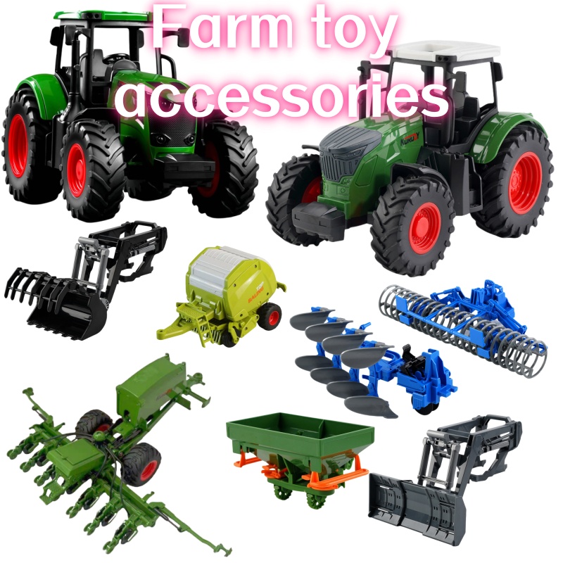 1:24 Inertial Farm Tractor wit - огляд і ціна Kids Outdoor Play