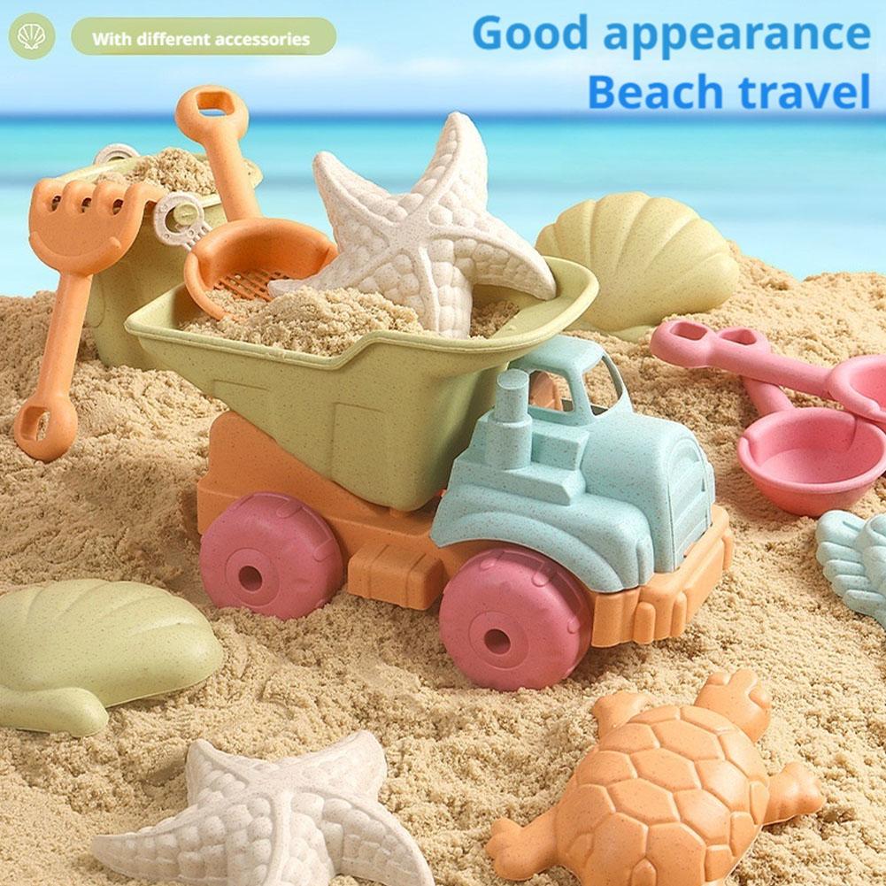 7Pcs Beach Sand Toys Set for C - огляд і ціна Kids Outdoor Play Equipment