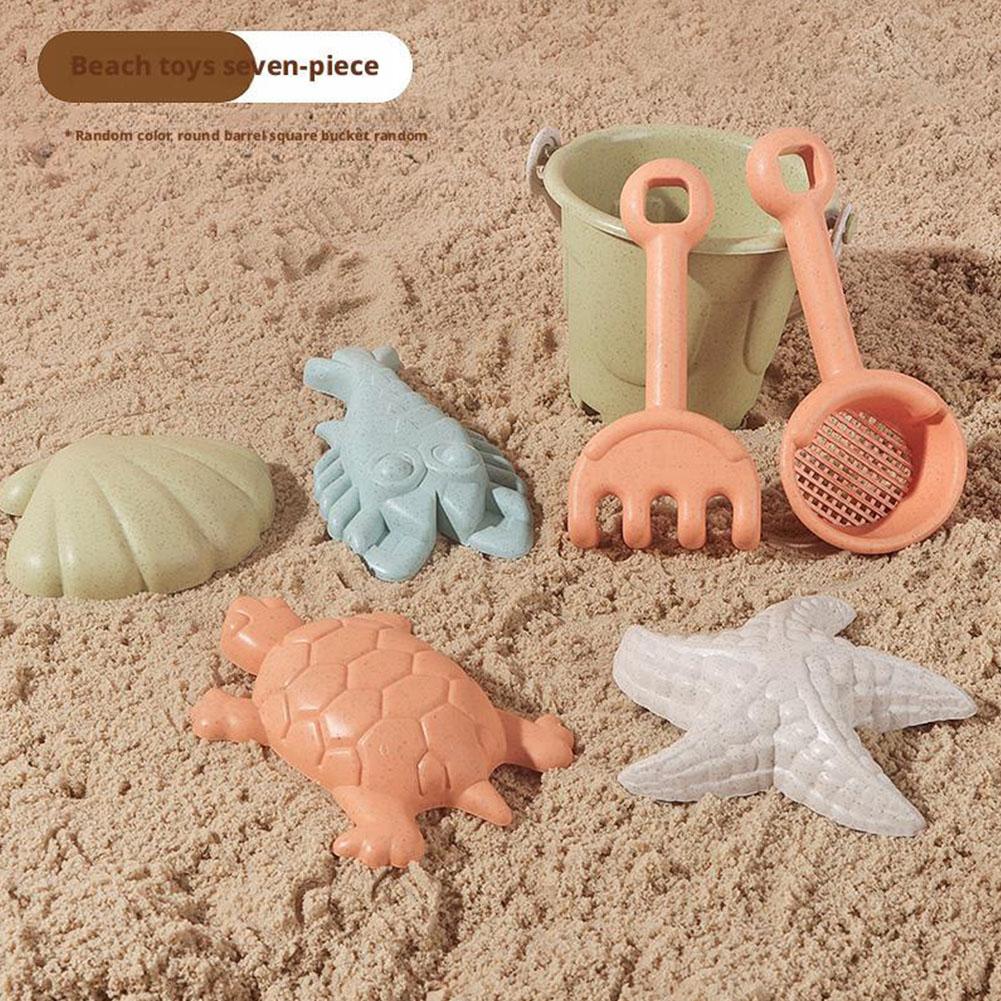 7Pcs Beach Sand Toys Set for C - огляд і ціна Kids Outdoor Play Equipment