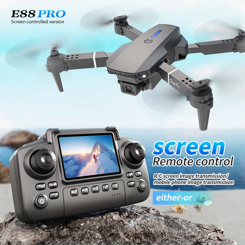Professional E88 PRO Drone wit - огляд і ціна Kids Outdoor Play Equipment
