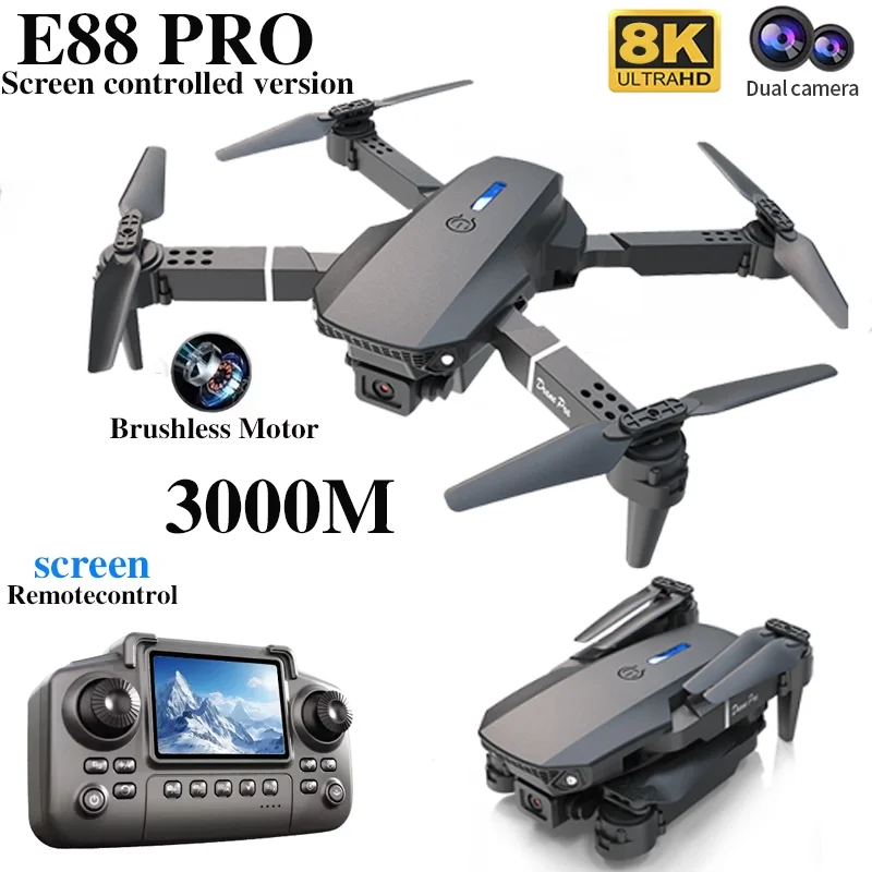 Professional E88 PRO Drone wit - огляд і ціна Kids Outdoor Play Equipment