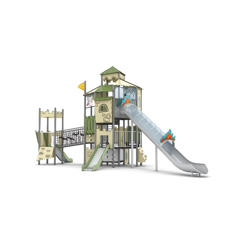 Wooden Outdoor Playground Set  - огляд і ціна Kids Outdoor Slide Set
