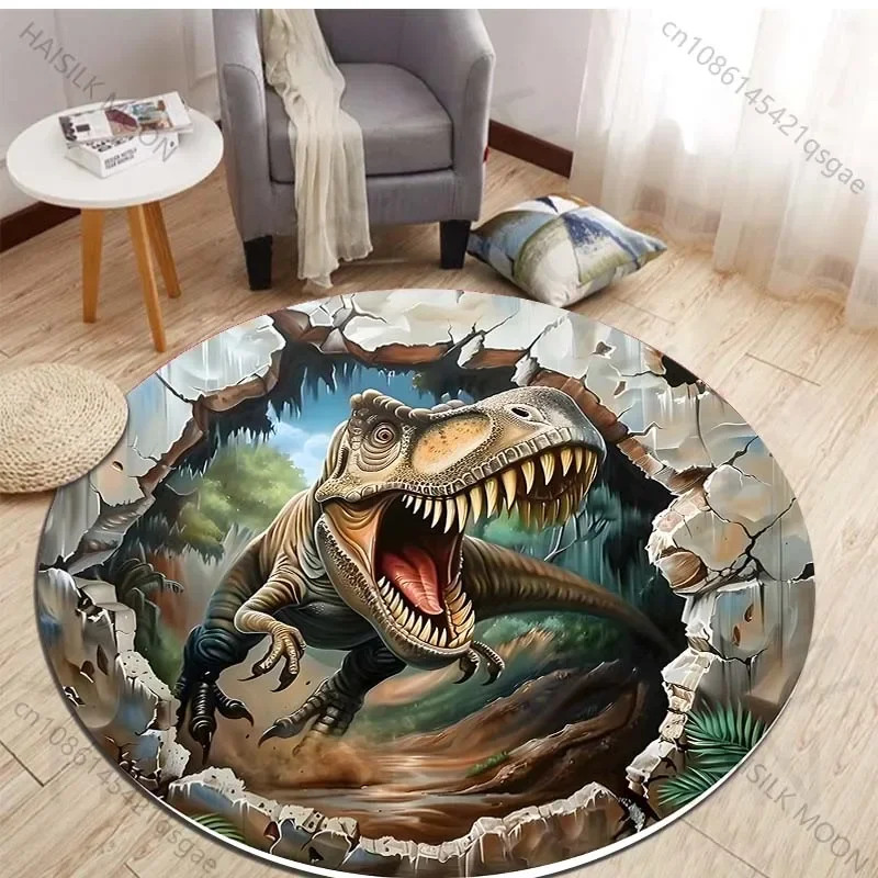 HD 3D Dinosaur Print Round Rug - огляд і ціна Kids Outdoor Chair