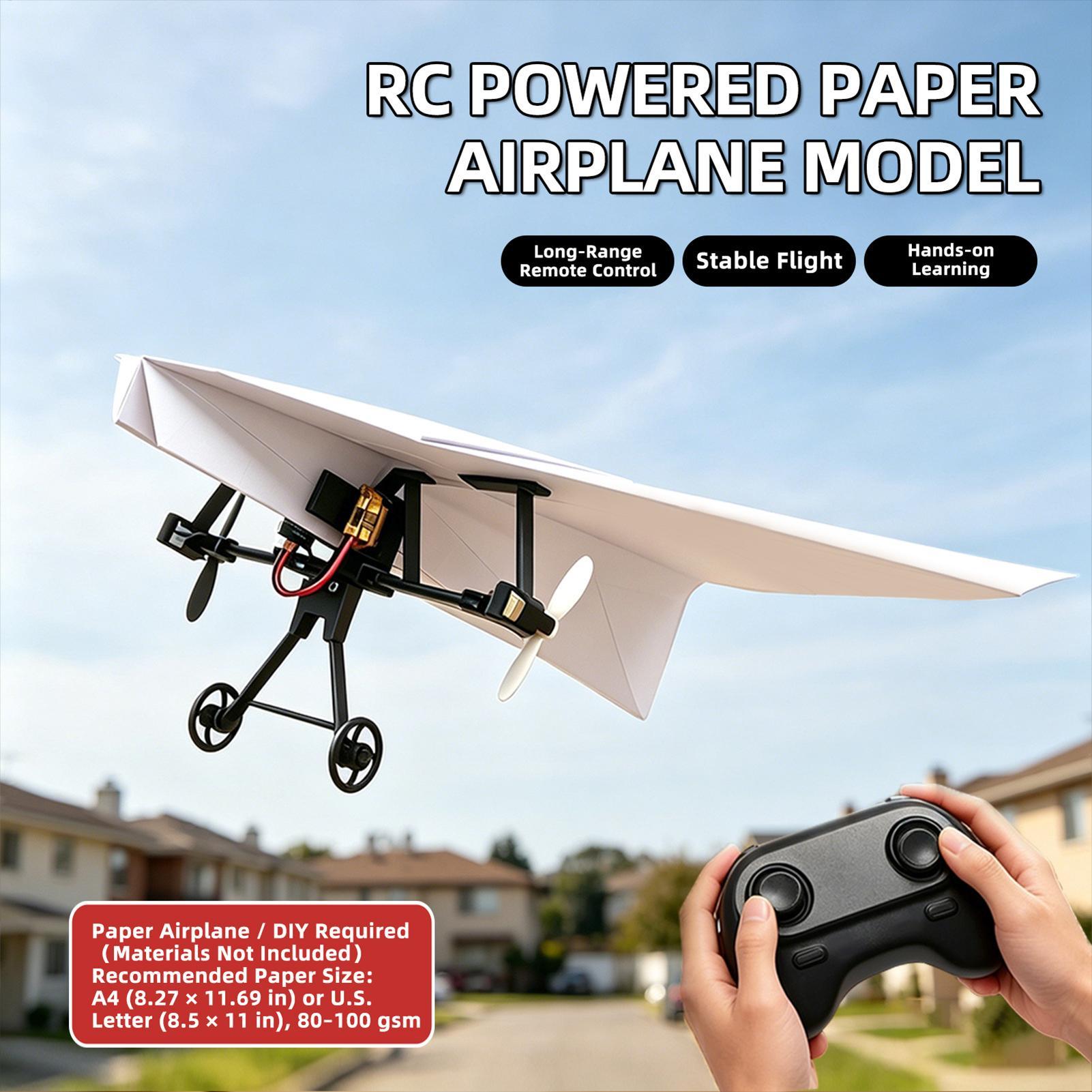 DIY RC Paper Airplane Kit Plan - огляд і ціна Kids Outdoor Play Equipment