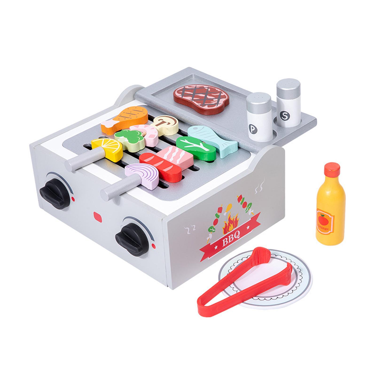 Kids Wooden Barbecue Playset - - огляд і ціна Kids Outdoor Wooden Playset