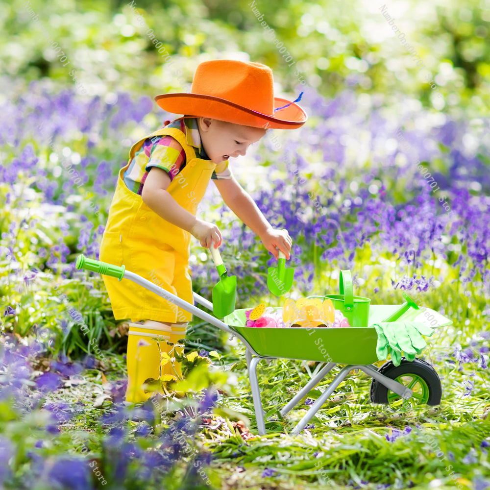 Kids Outdoor Wheelbarrow, Gree - огляд і ціна Kids Outdoor Play