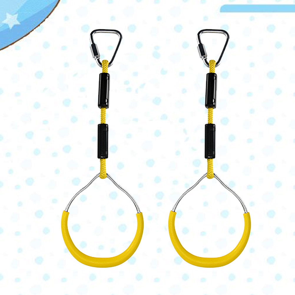 2Pcs Colorful Gymnastic Rings  - огляд і ціна Kids Outdoor Play