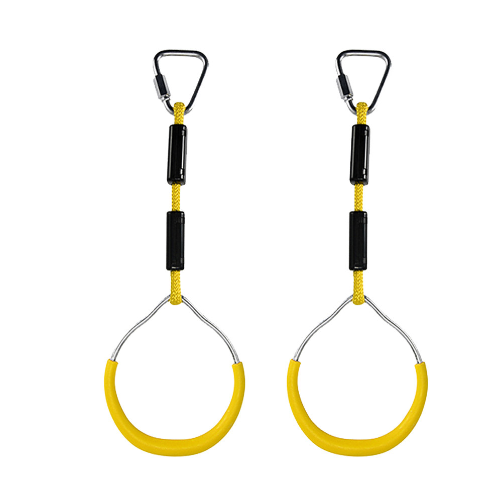 2Pcs Colorful Gymnastic Rings  - огляд і ціна Kids Outdoor Play