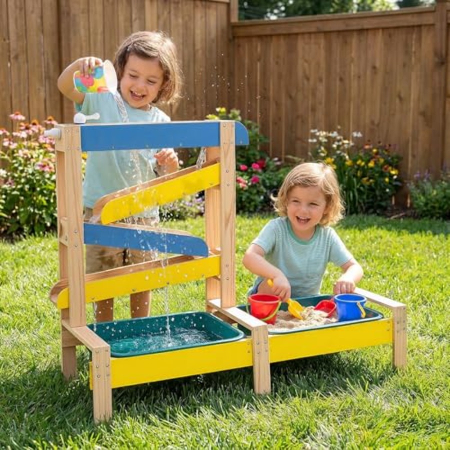 Outdoor kids activity playset  - огляд і ціна Kids Outdoor Wooden Playset