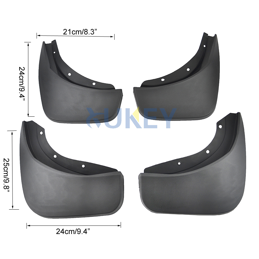 Set Mud Flaps For Volvo V90 CC - огляд і ціна Muddy Puddle Suit