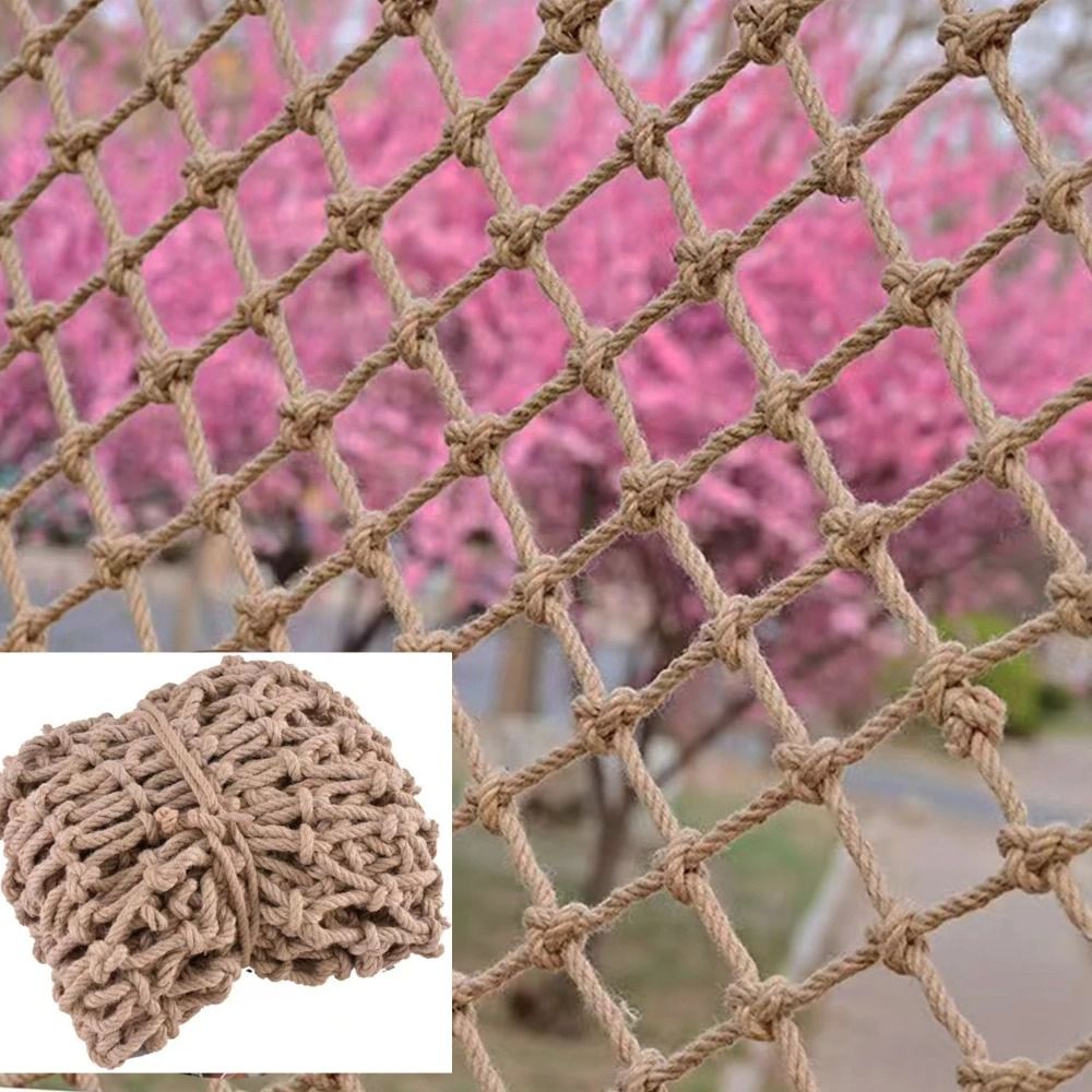 Hemp Rope Climbing Net Garden  - огляд і ціна Kids Outdoor Net