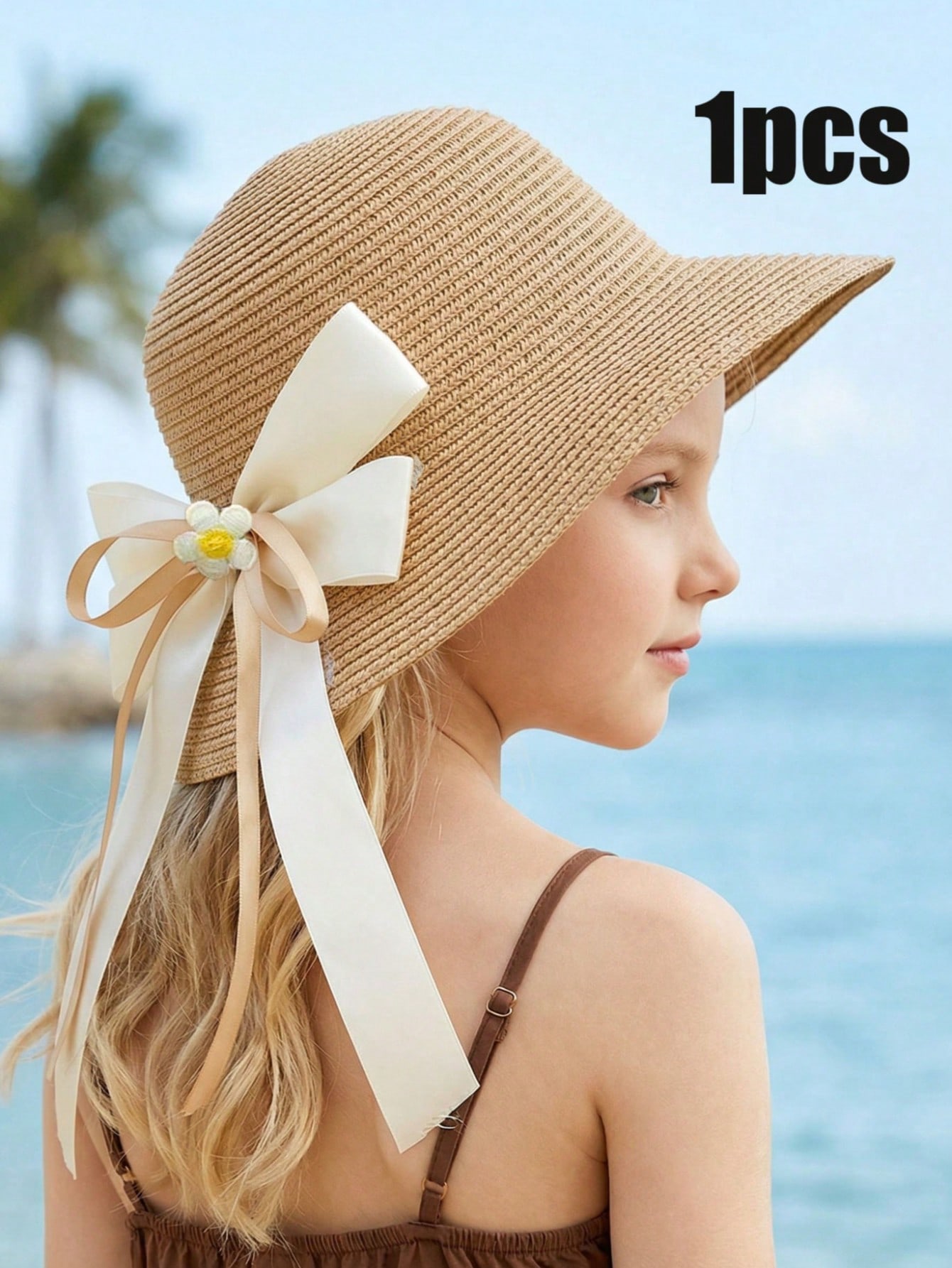 1Pc 3-8Y Girls Coffee Bow Stra - огляд і ціна Kids Outdoor Play